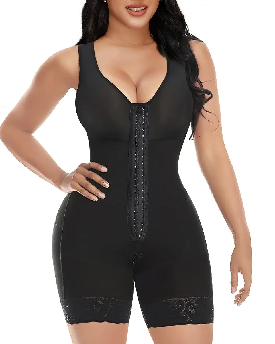 YIANNA Colombian Shapewear for Women - Tummy Control Full Body Shaper with Butt Lifting and Hook Closure